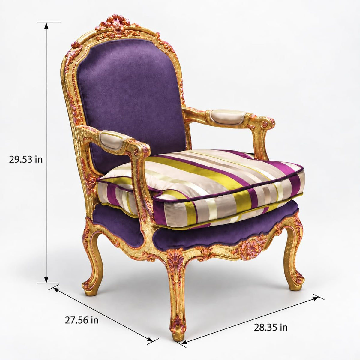 Classic Carved Armchair