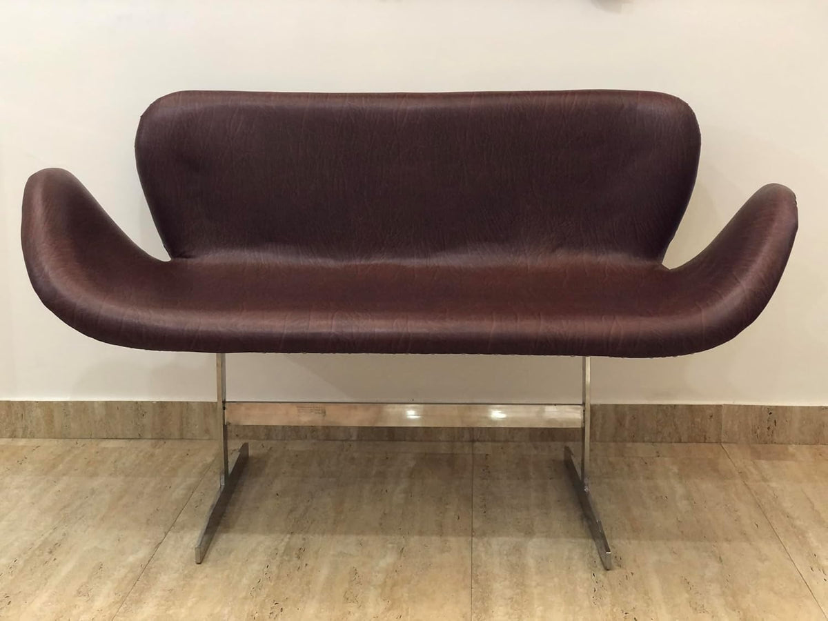 Luxury Brown Aviator Leather Armchair
