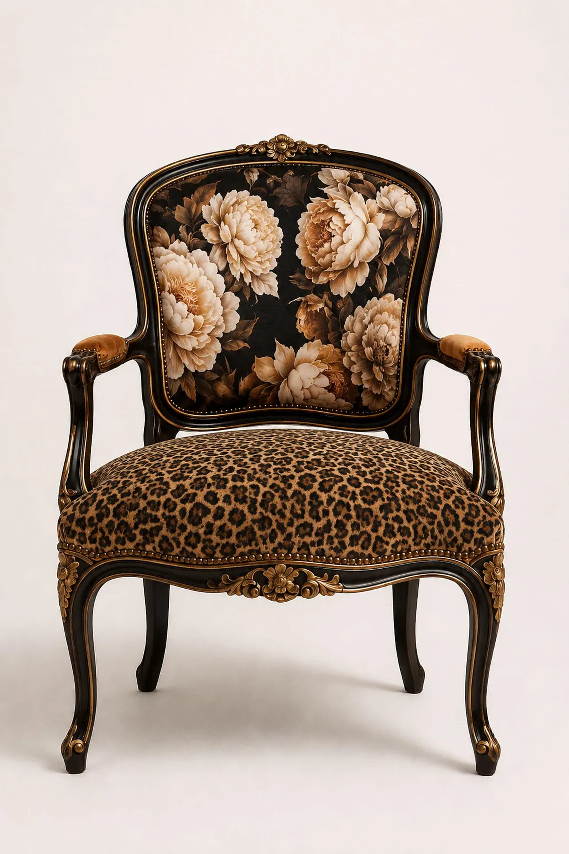 Luxury Leopard Accent Chair