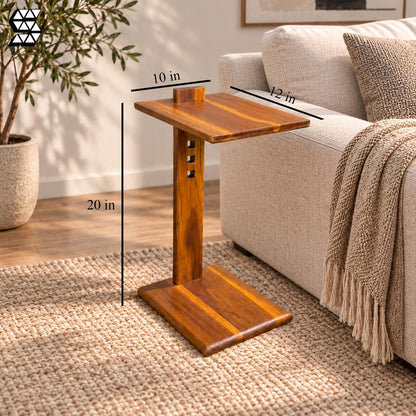 Solid Teak C-Table