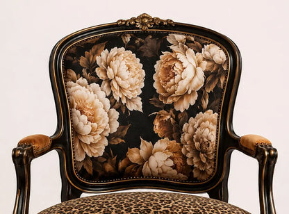 Luxury Leopard Accent Chair