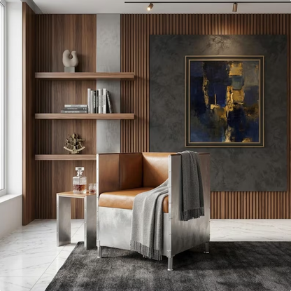 Aviator Leather Lounge Chair