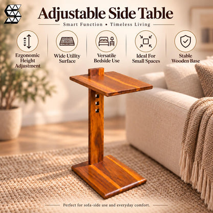 Solid Teak C-Table