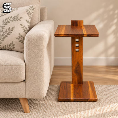Solid Teak C-Table