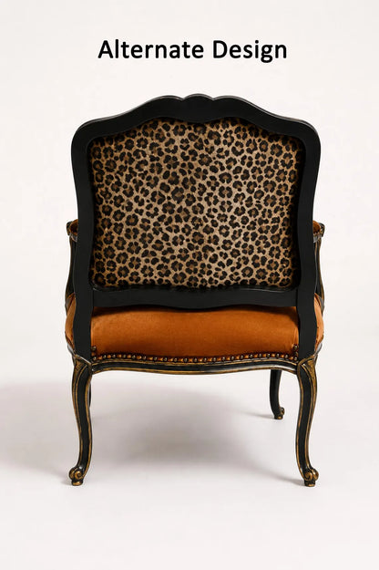 Luxury Leopard Accent Chair