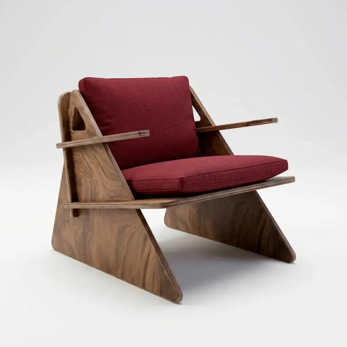 Modern Wooden Lounge Chair