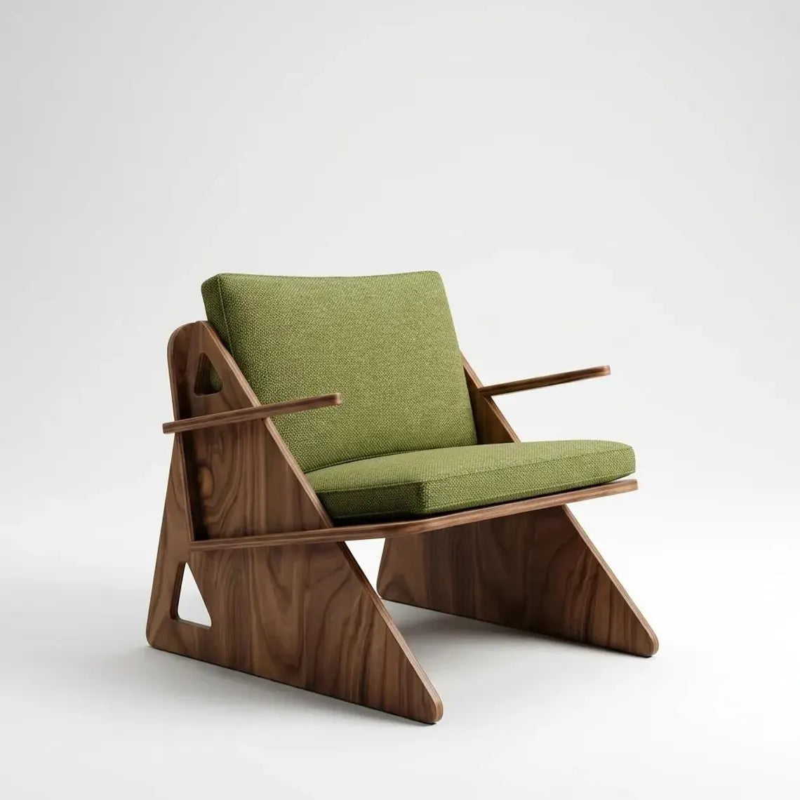 Modern Wooden Lounge Chair