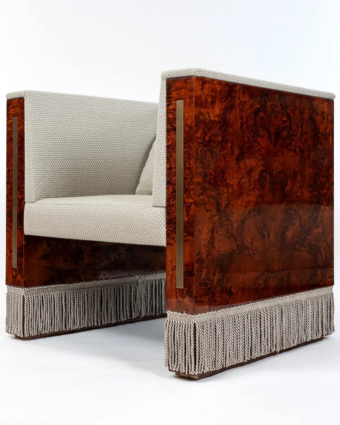 Lora Burlwood Lounge Chair