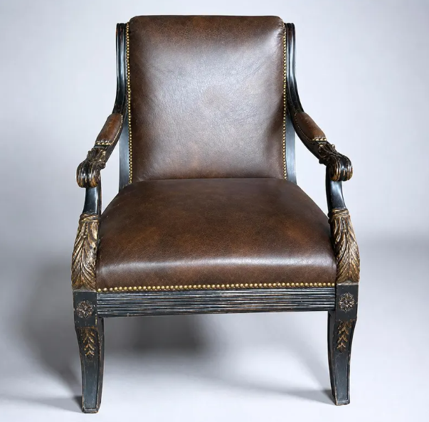 Empire Leather Armchair