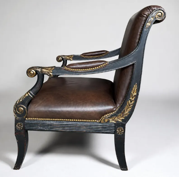 Empire Leather Armchair