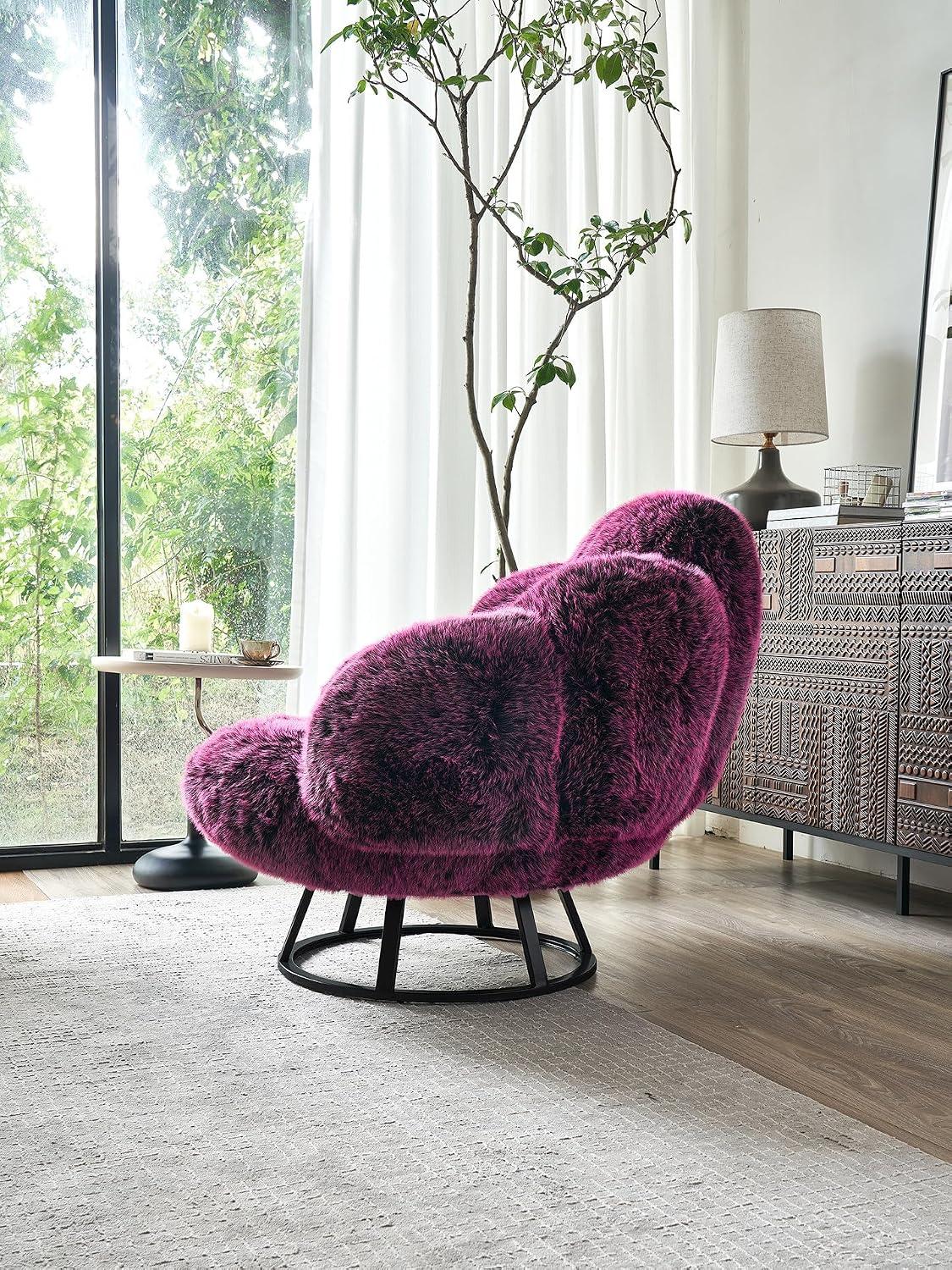 Oversized Luxury Upholstered Armchair
