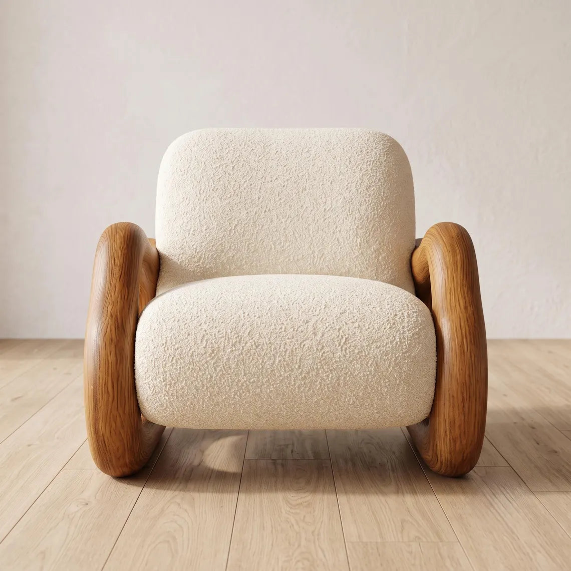 Mango Wood Lounge Chair