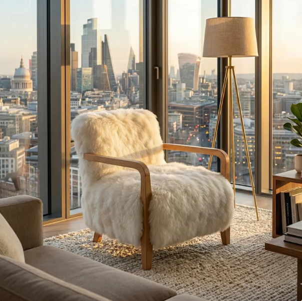Luxury Merino Sheepy Armchair