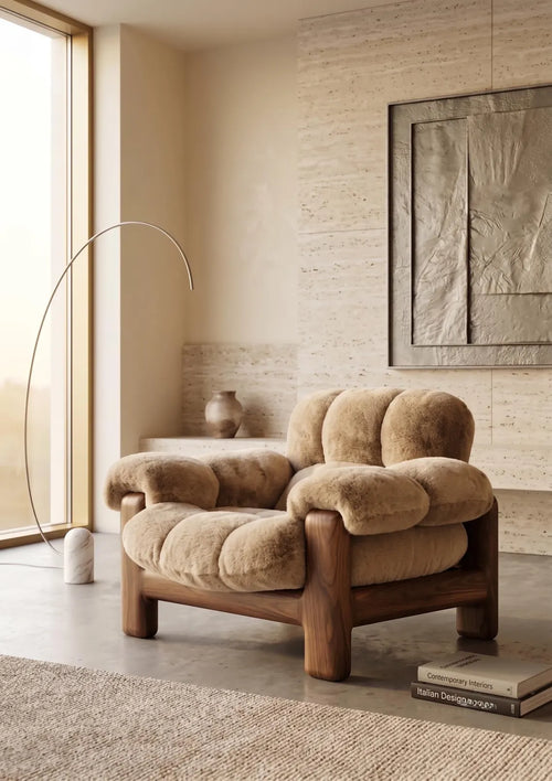 Wooden Lounge Chair
