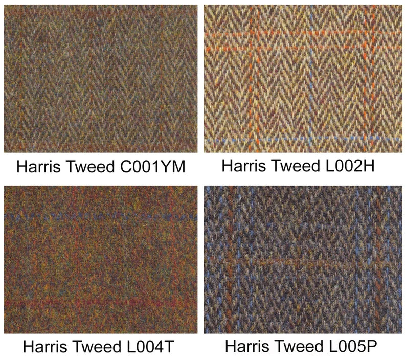Harris Tweed Chesterfield Armchair
