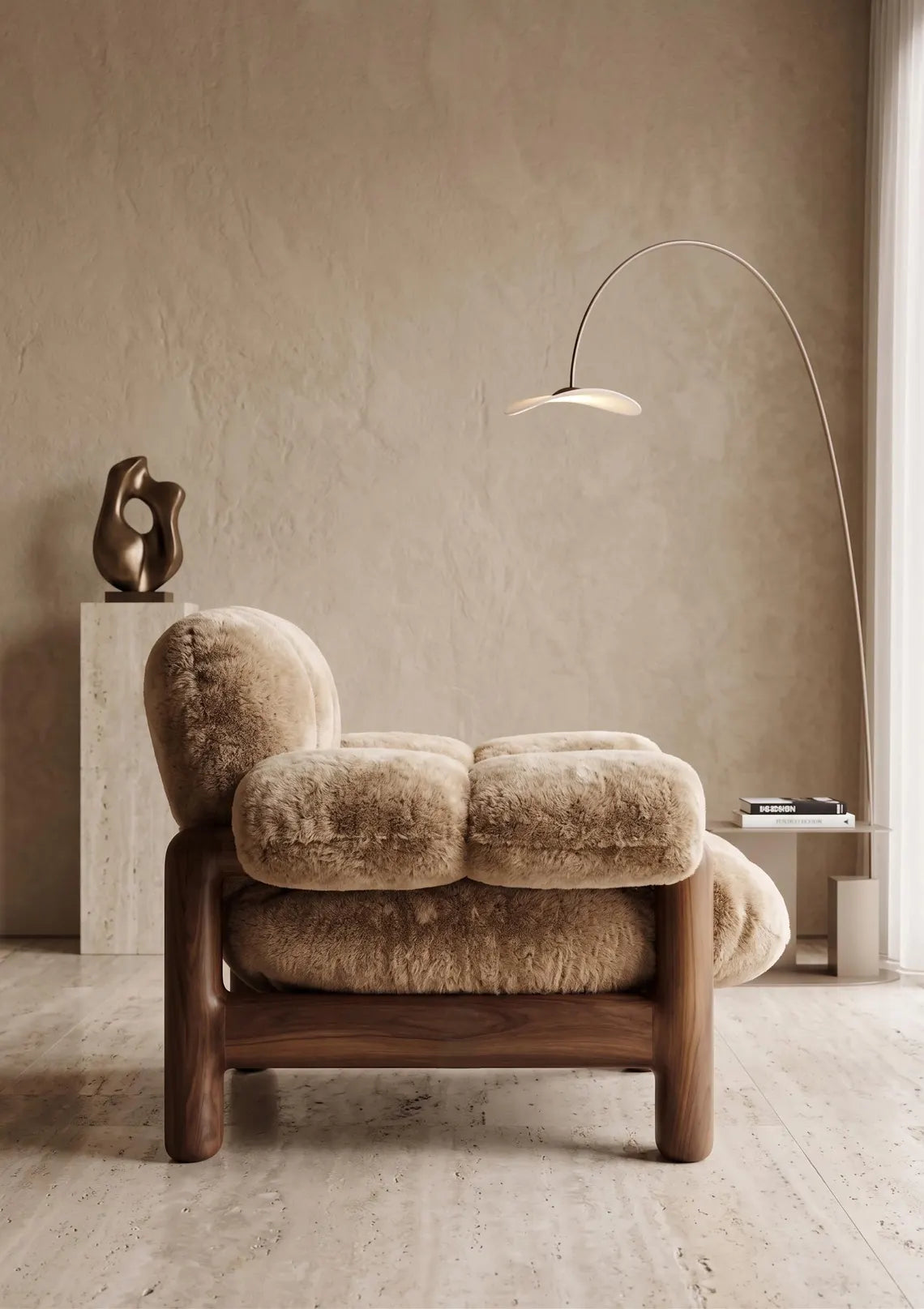 Wooden Lounge Chair