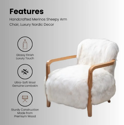 Luxury Merino Sheepy Armchair