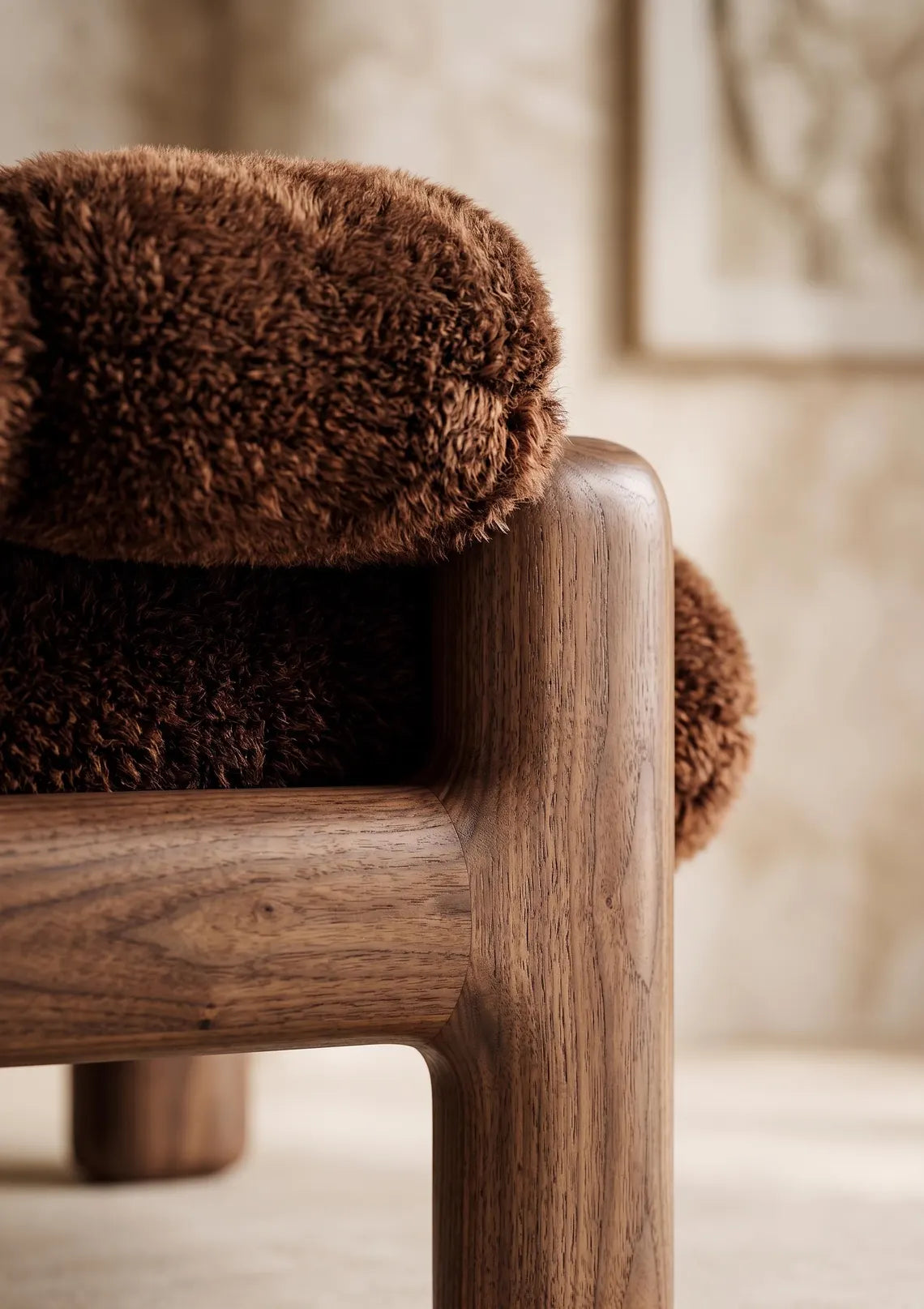 Wooden Lounge Chair