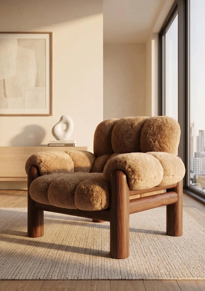 Wooden Lounge Chair