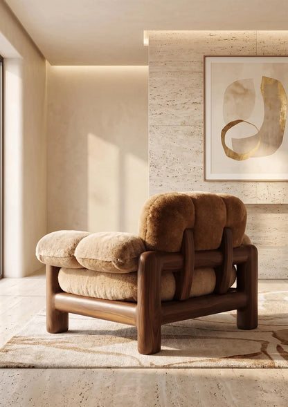 Wooden Lounge Chair