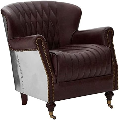 ARTIZANSTORE Aviator Leather Chair