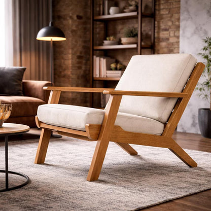 Dublin Wood Lounge Chair
