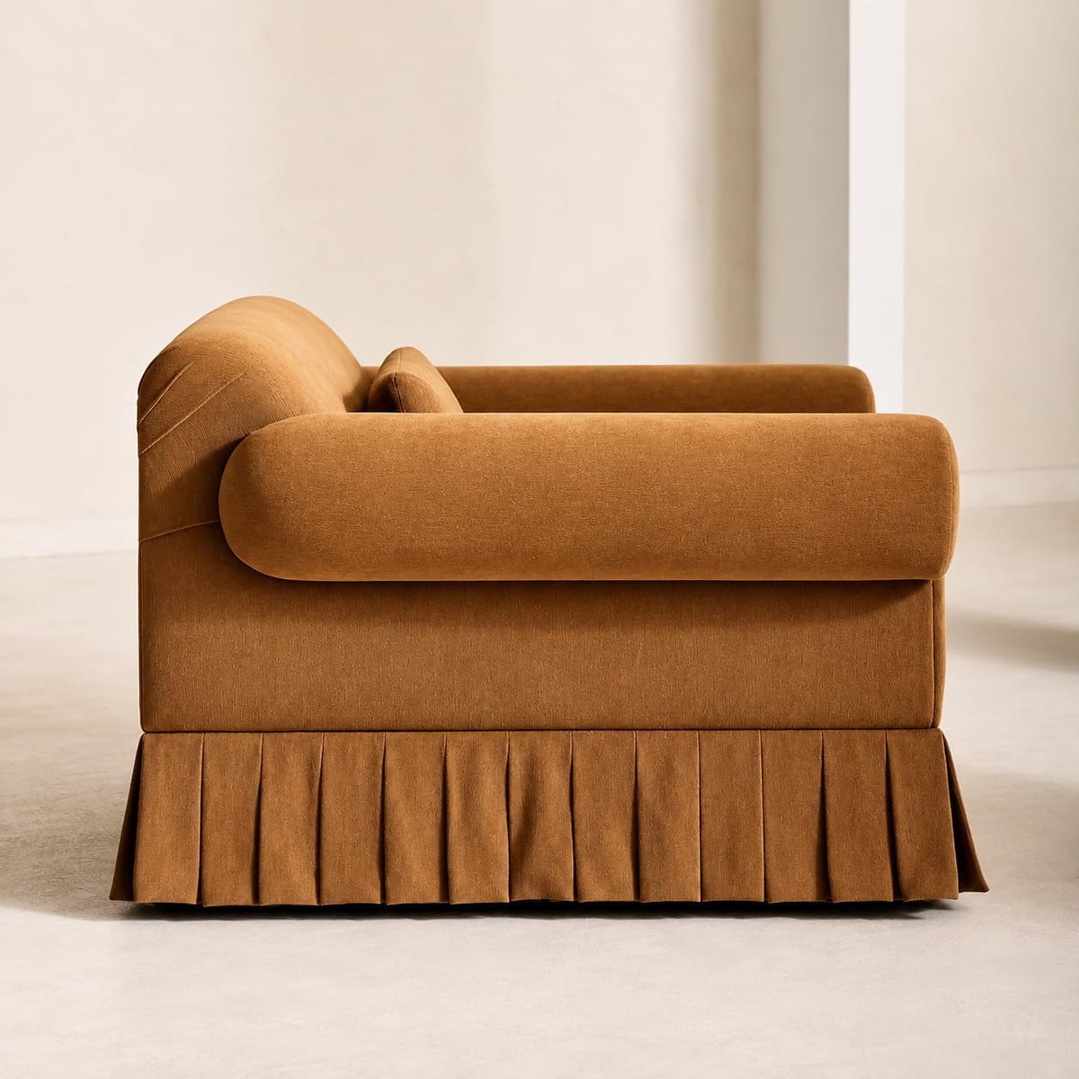 French Country Upholstered Armchair