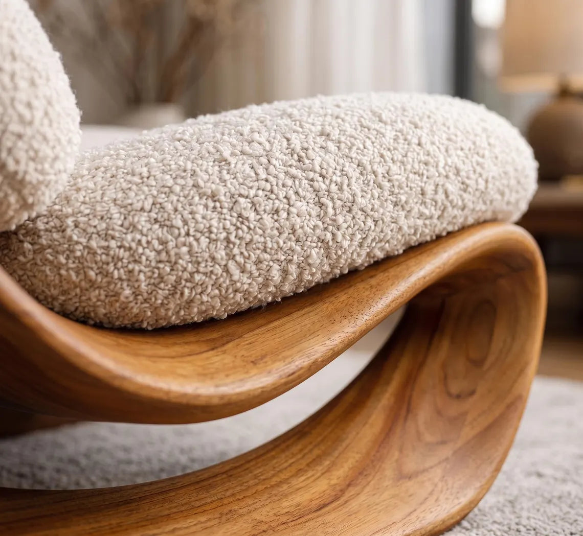 Teak Wood Lounge Chair