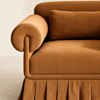 French Country Upholstered Armchair