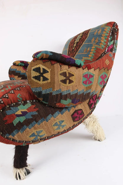 Vintage Kilim Armchair