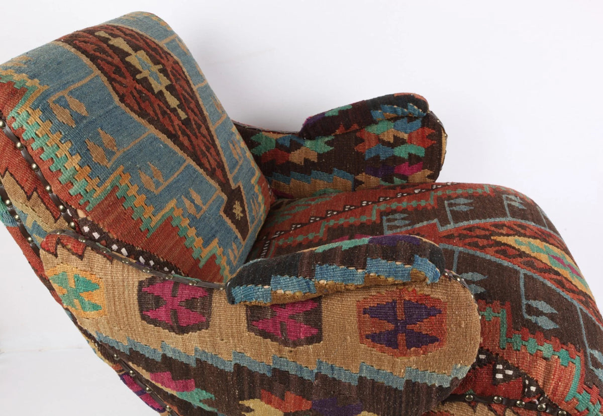 Vintage Kilim Armchair