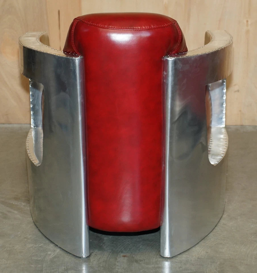Red Wine Aviator Rocket Chair