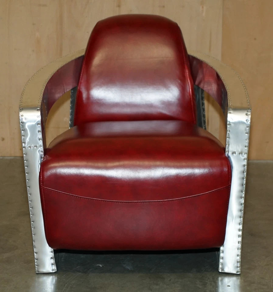 Red Wine Aviator Rocket Chair
