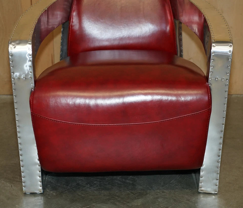 Red Wine Aviator Rocket Chair