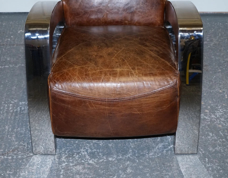 Heritage Brown Aviator Chair