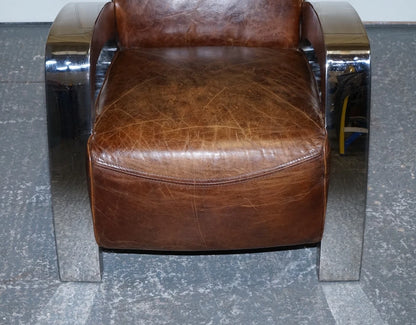 Heritage Brown Aviator Chair