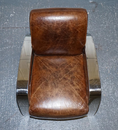 Heritage Brown Aviator Chair