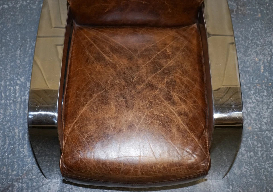 Heritage Brown Aviator Chair