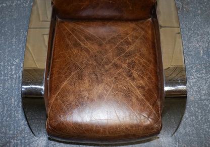 Heritage Brown Aviator Chair