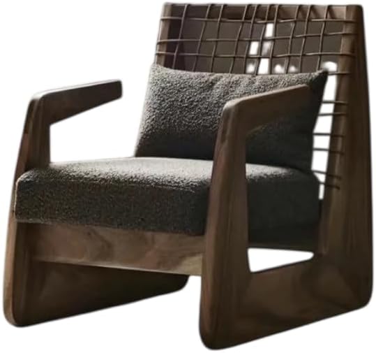 Modern Solid Wood Lounge Chair