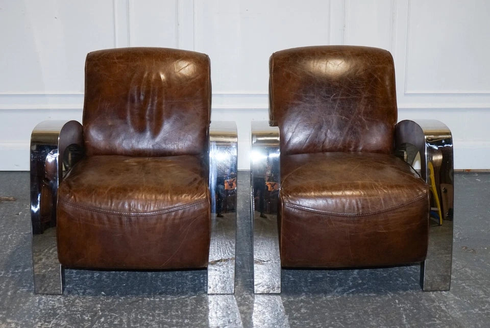 Heritage Brown Aviator Chair