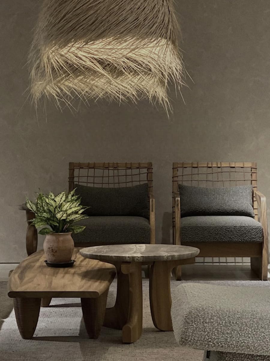 Modern Solid Wood Lounge Chair