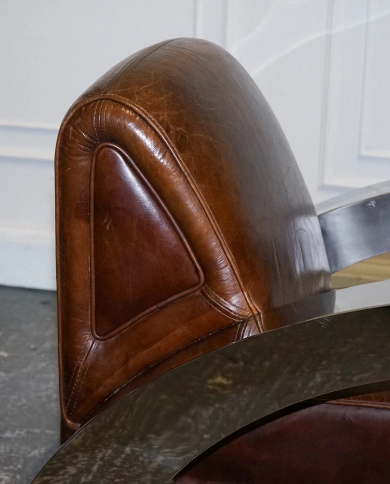 Heritage Brown Aviator Chair