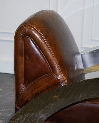 Heritage Brown Aviator Chair