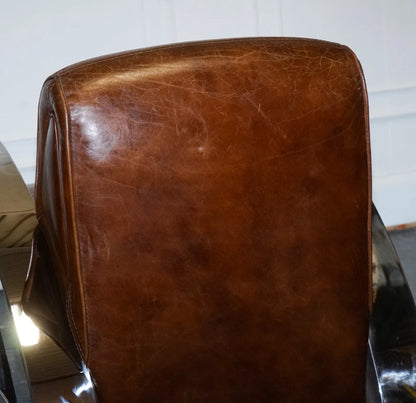 Heritage Brown Aviator Chair