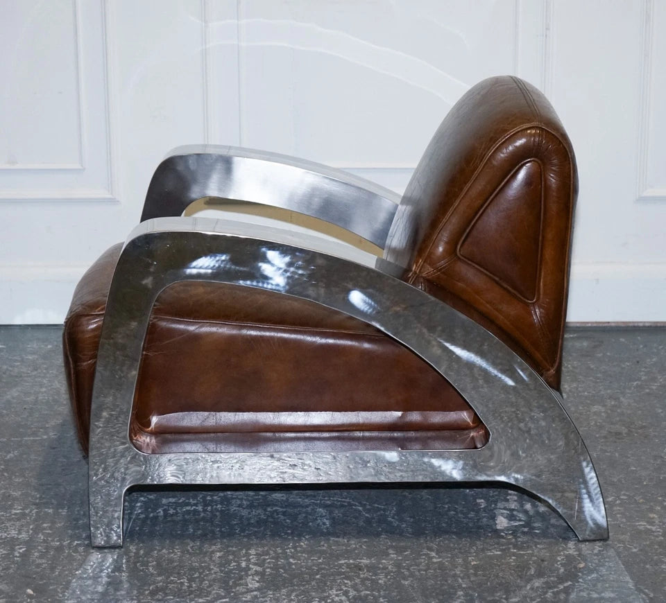 Heritage Brown Aviator Chair