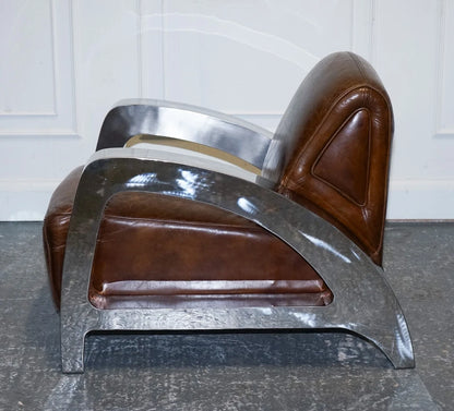 Heritage Brown Aviator Chair