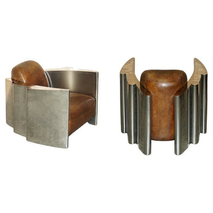 Heritage Brown Aviator Chair
