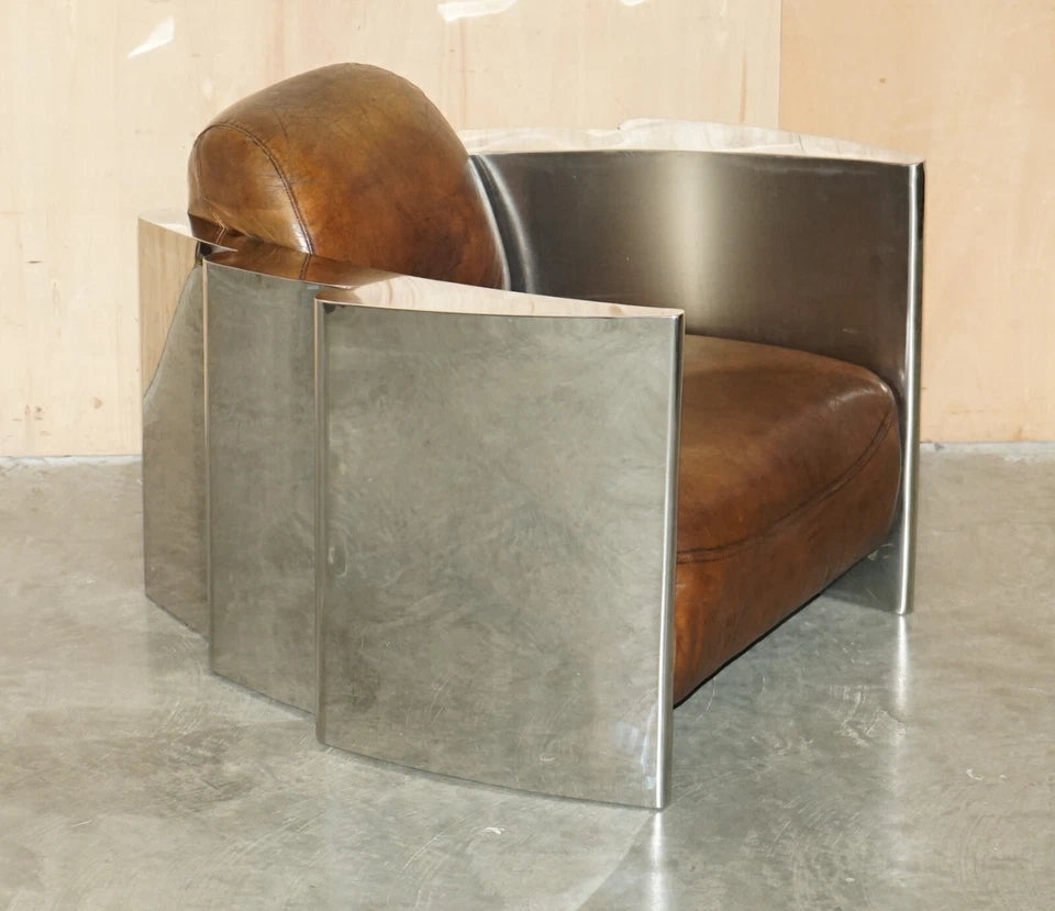 Heritage Brown Aviator Chair