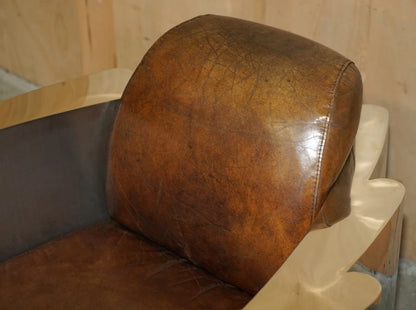 Heritage Brown Aviator Chair